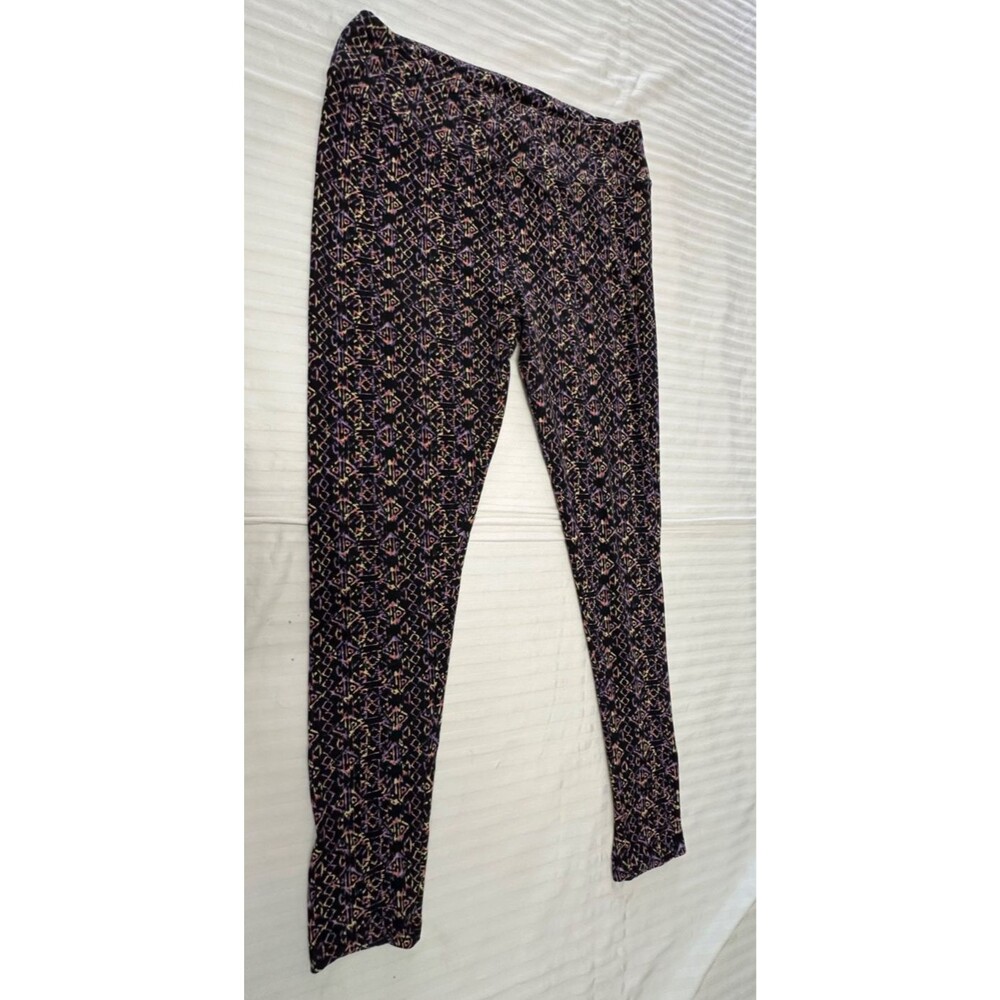 LULAROE WOMENS PULL ON LEGGINGS TALL CURVY 12-18